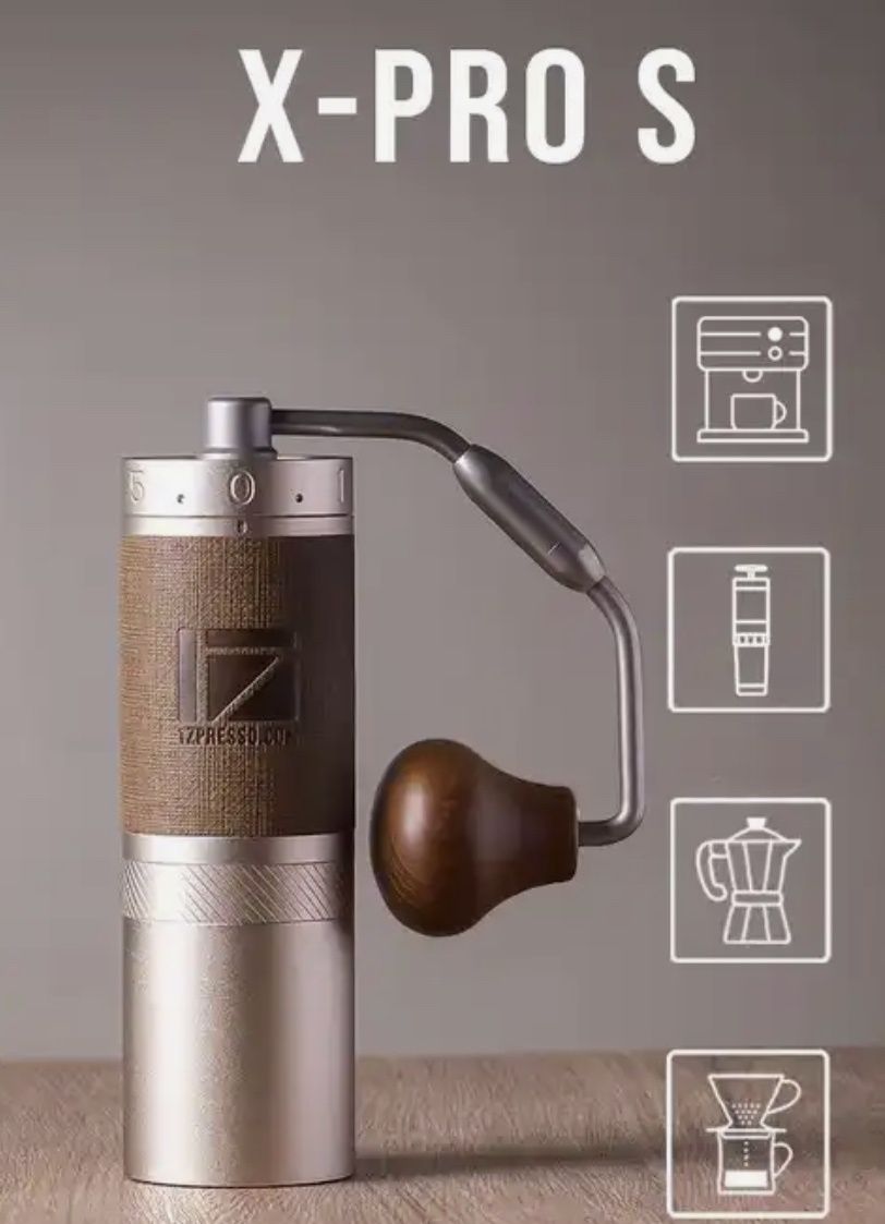 Ручная кофемолка  1Zpresso X-PRO S новинка 2023 года
