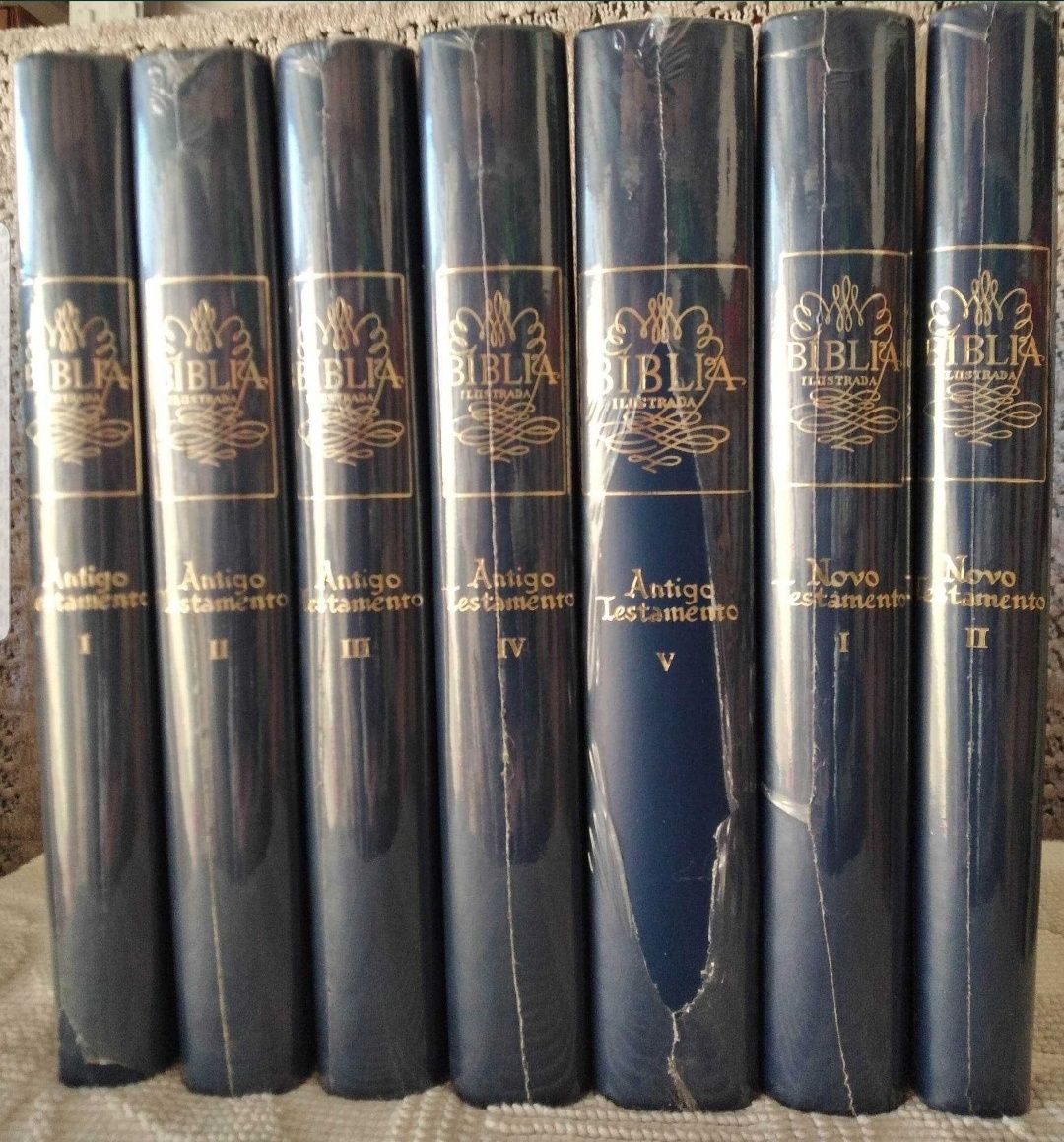 Bíblia Sagrada - Antigo e Novo Testamento - 7 livros novos na película