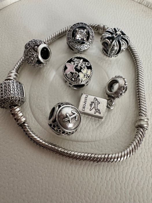 Pandora браслет/шарми (ціни в описі)
