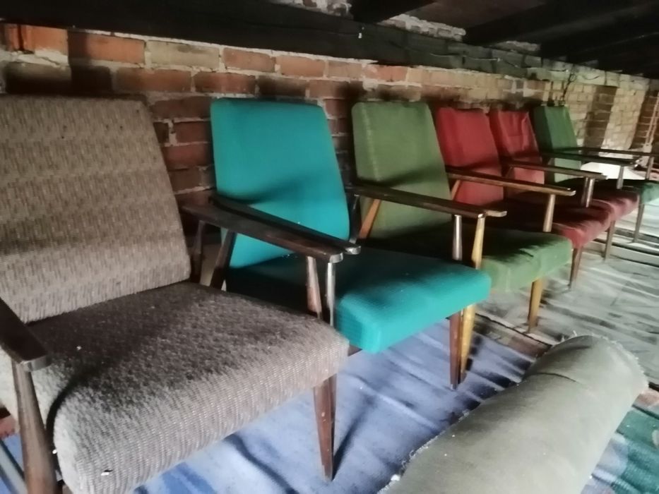 Fotele tzw. Liski do renowacji