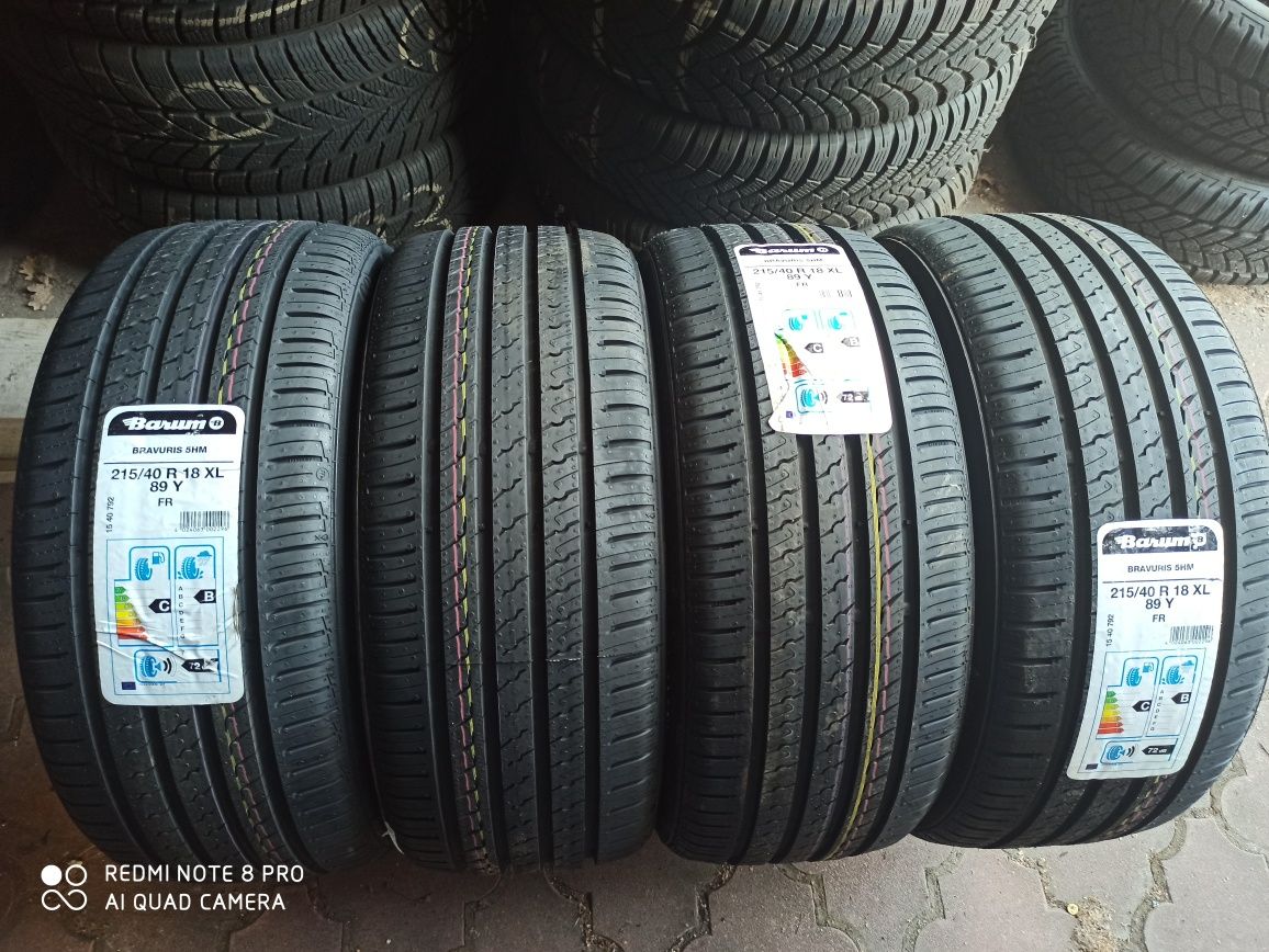 215/40r18 98Y XL Barum Nowe 4szt