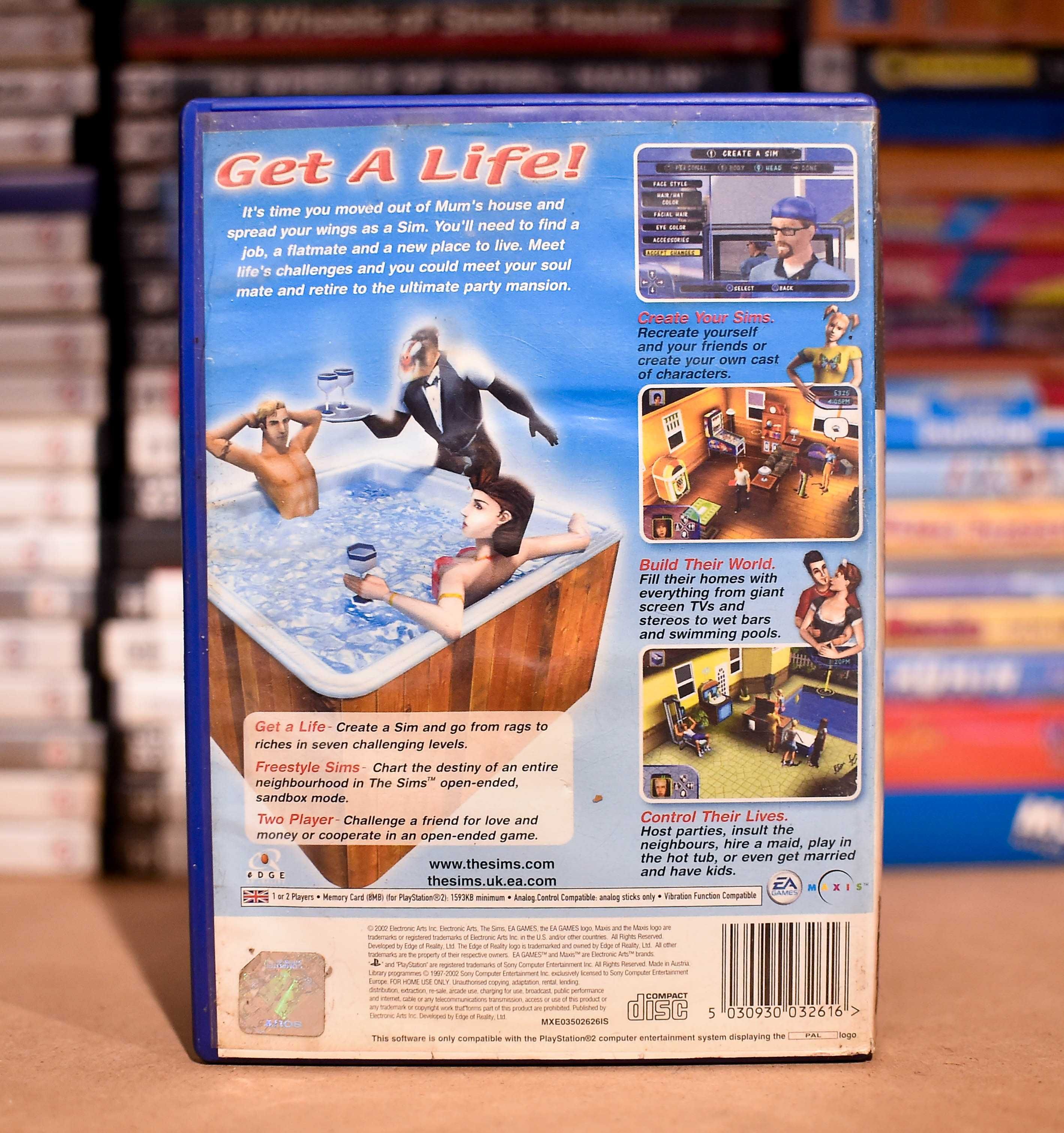 PS2 # The Sims . . . .