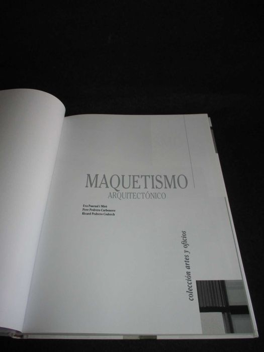 Livro Maquetismo Arquitectónico Parramón