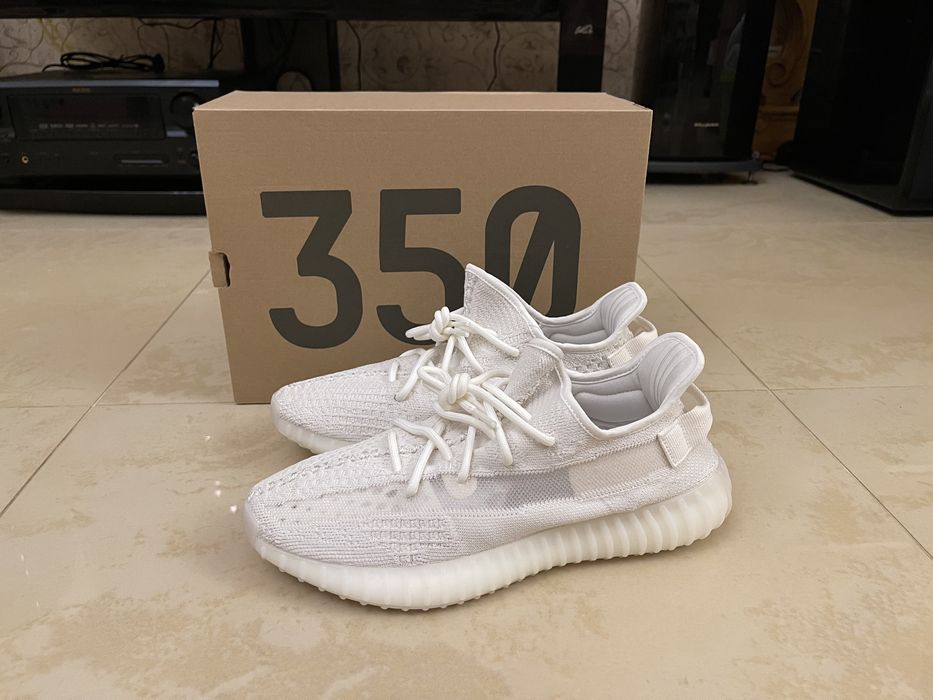 Кроссовки Adidas Yeezy Boost 350 v2 Bone White 4 - 13 US Изи Оригинал