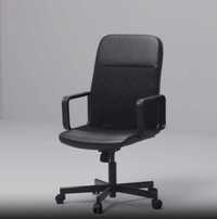 Cadeira escritório preta com rodas IKEA RENBERGET