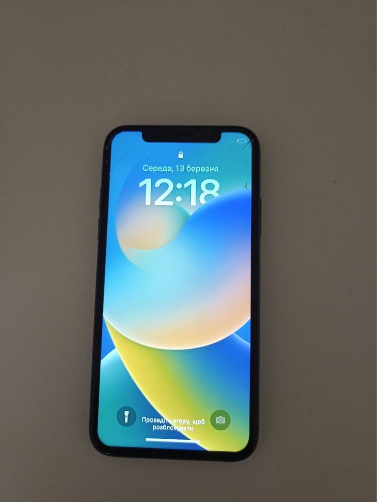 iPhone x чорний 64 Gb