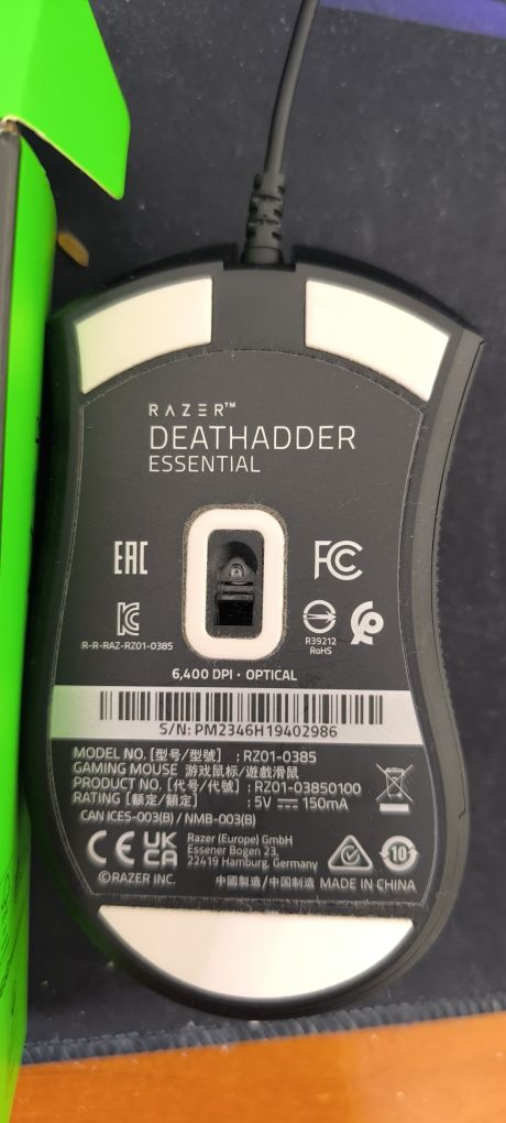 Rato Razer Deathadder Essential