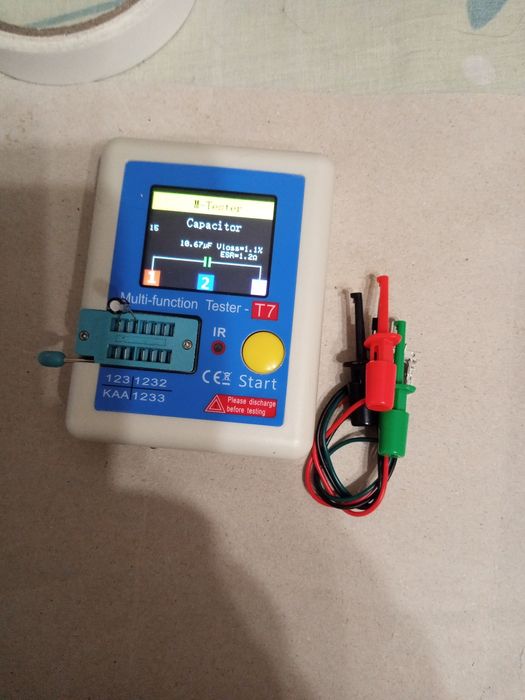 Транзистор -тестер  радио компонентов Т-7.