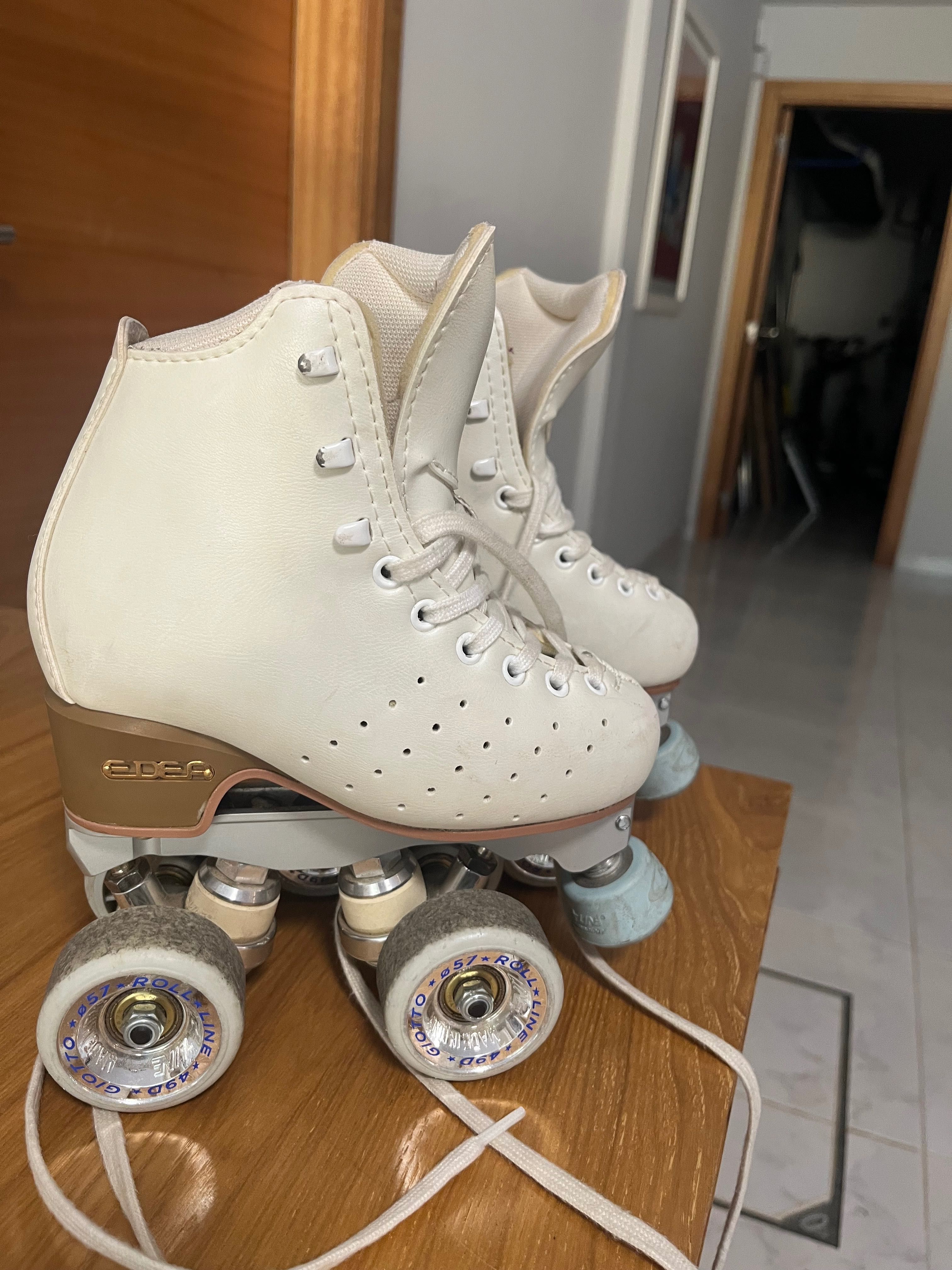 EDEA Patins Artísticos Usados – Tamanho 200
