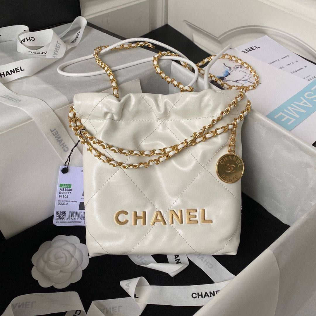 Шкіряна сумка Chanel, ціна 3200 грн, розмір 22*20 см,