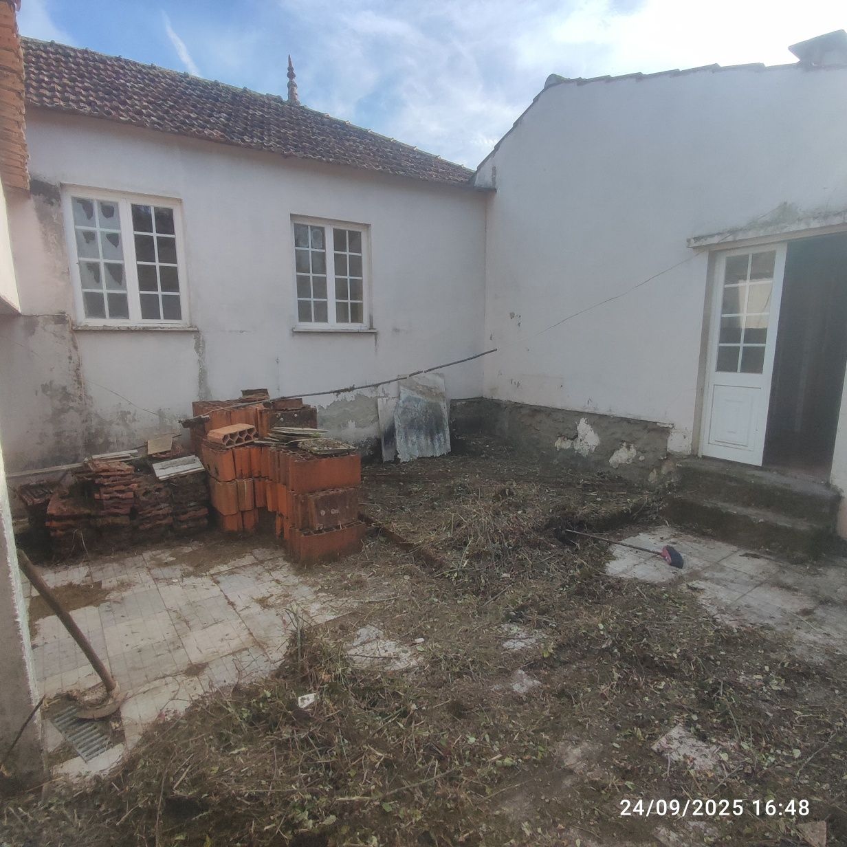 Moradia enorme/patio