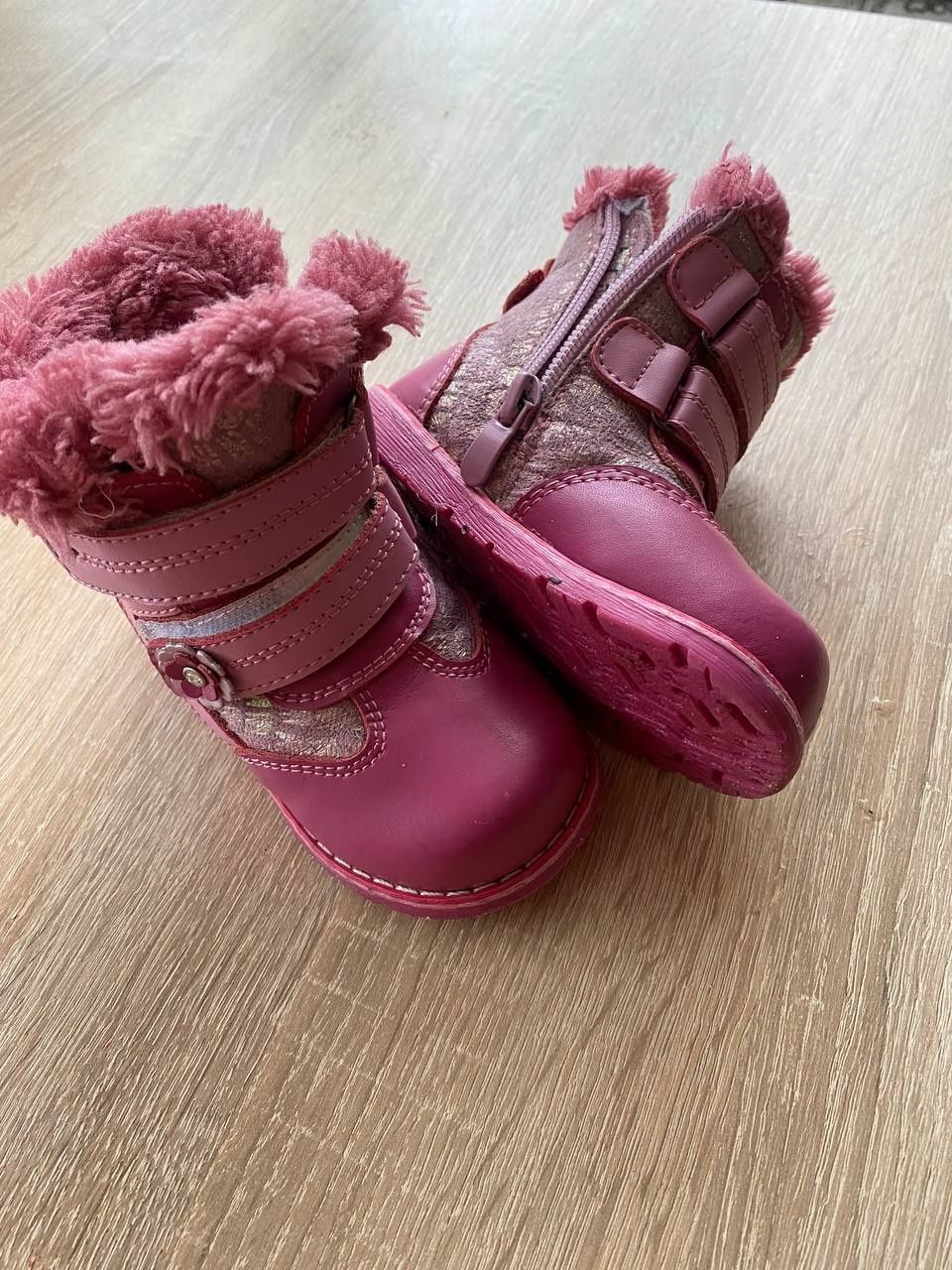 Зимові чобітки для дівчинки