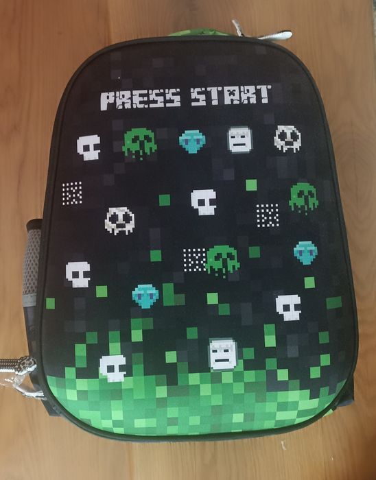 Plecak szkolny usztywniany Paso wzór MINECRAFT tornister nowy