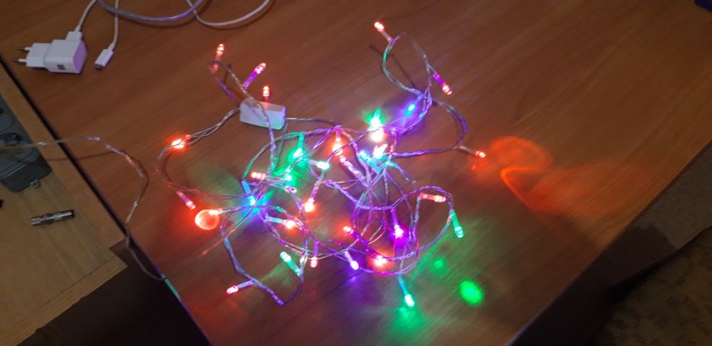 Гирлянда штора      .