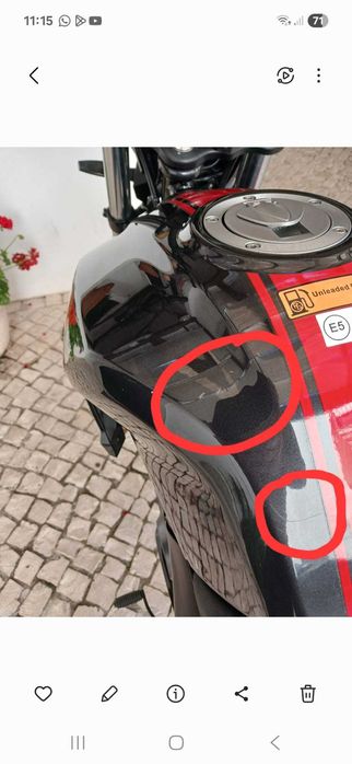 vendo RKS 125 AGO/2020. 23.000KM