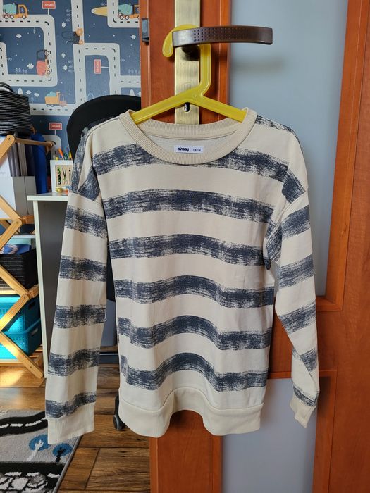 Bluza chłopięca w paski Sinsay rozmiar 134