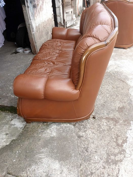 Sofá confortável en ótimo Estado 3 lugares + duas poltronas