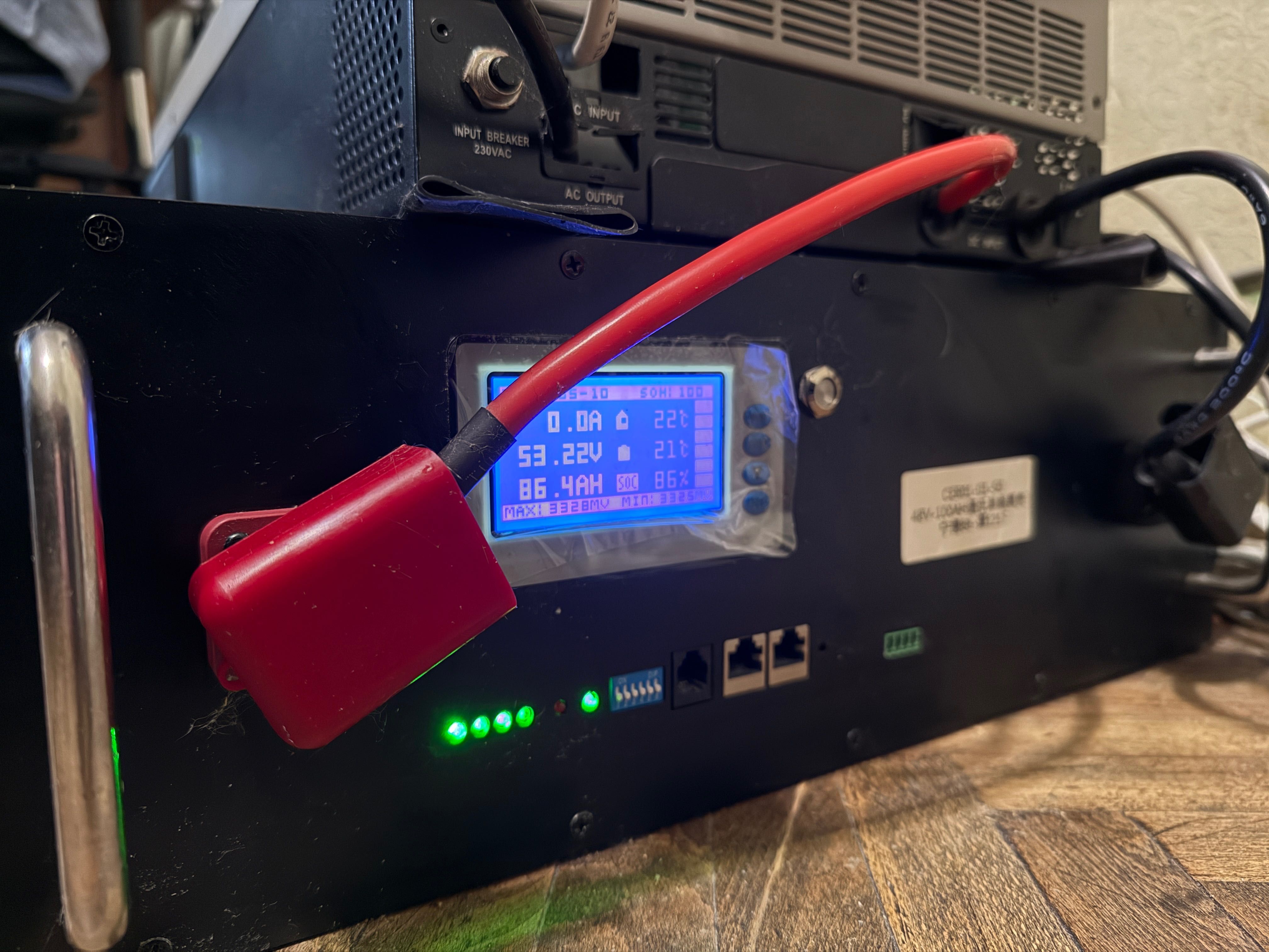 Аккумуляторная батарея  LiFePo4. 5квт.  48V 100Ah