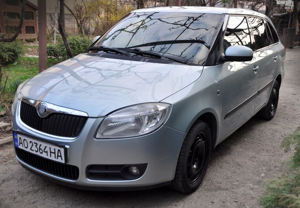 Skoda fabia 1.2 газ-бензин