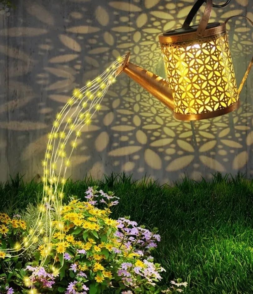 Газонний садовий декор світильник на сонячній батареї