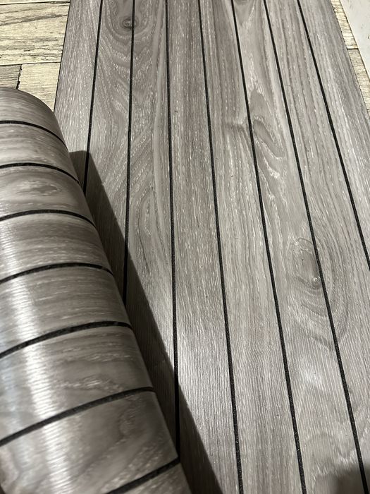 Tapeta lamele samoprzylepne szare