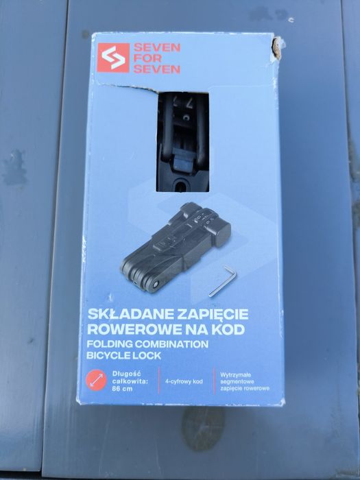Zamknięcie do rowera .Nowe