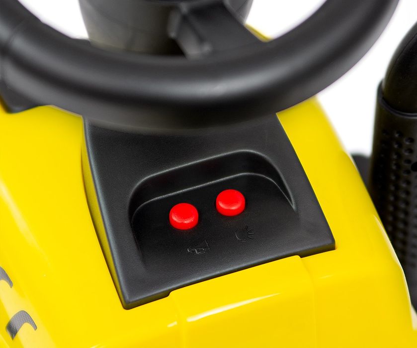 Jeździk auto Autko dla dzieci pchacz   New Holland T7 Traktor Yellow