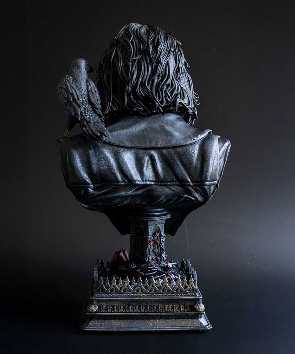 The Crow Kruk Brandon Lee Popiersie Ręcznie Malowane 1/4 Figurka