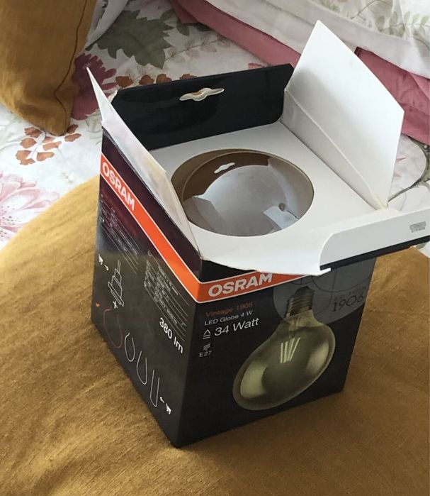 OSRAM Globo Vintage 1906 Lâmpada LED