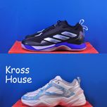 Кроссовки Adidas Avacourt Clay Nike M2K Tekno White Blue Оригінал