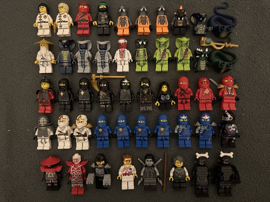Lego Ninjago Rzadkie Figurki