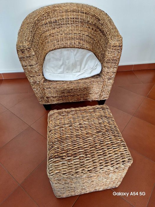 Cadeirão de verga (sala ou jardim)