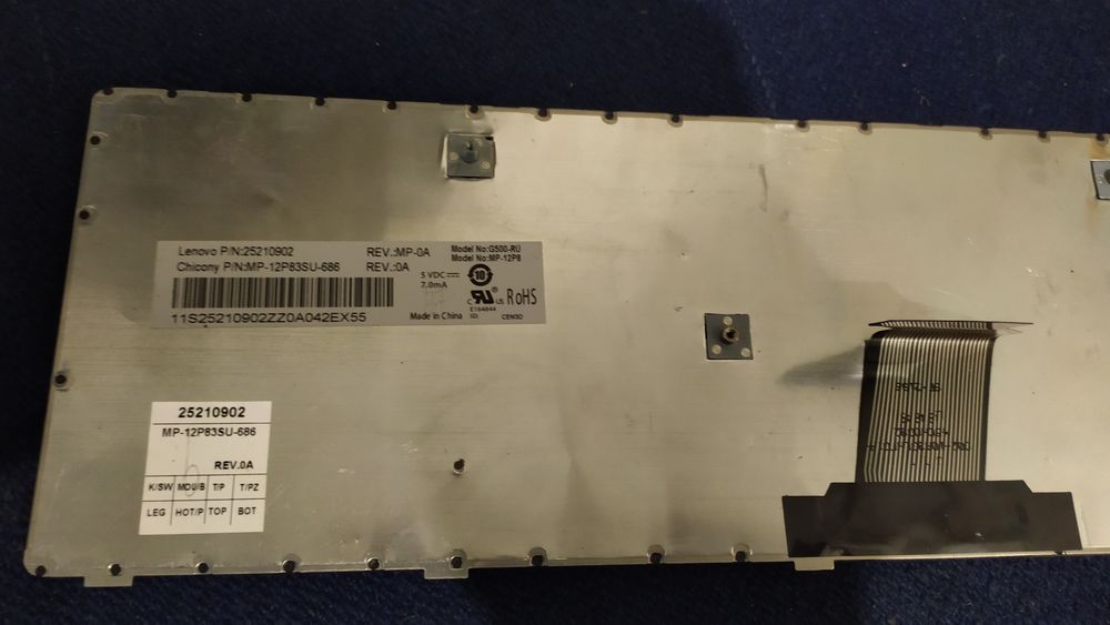 клавиатура ноутбука lonovo g505 20240