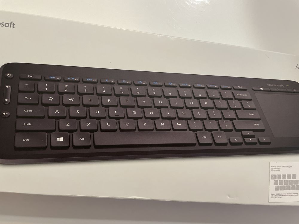 Klawiatura Microsoft All-in-One Media Keyboard nowa