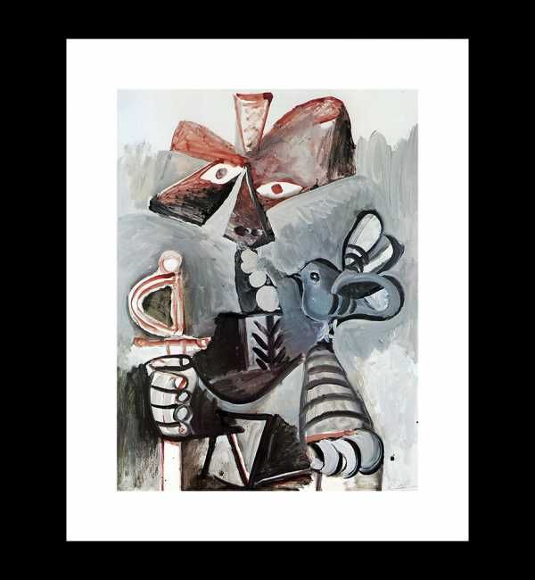 Plakat - Muszkieter, Picasso