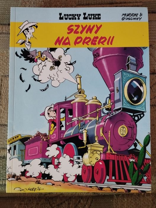 Lucky Luke szyny na prerii