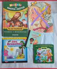 Książki książeczki dla dziecka opowiadania bajki zestaw