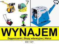 WYNAJEM Zagęszczarki z transportem WYPOŻYCZALNIA Ubijarka Zagęszczarka
