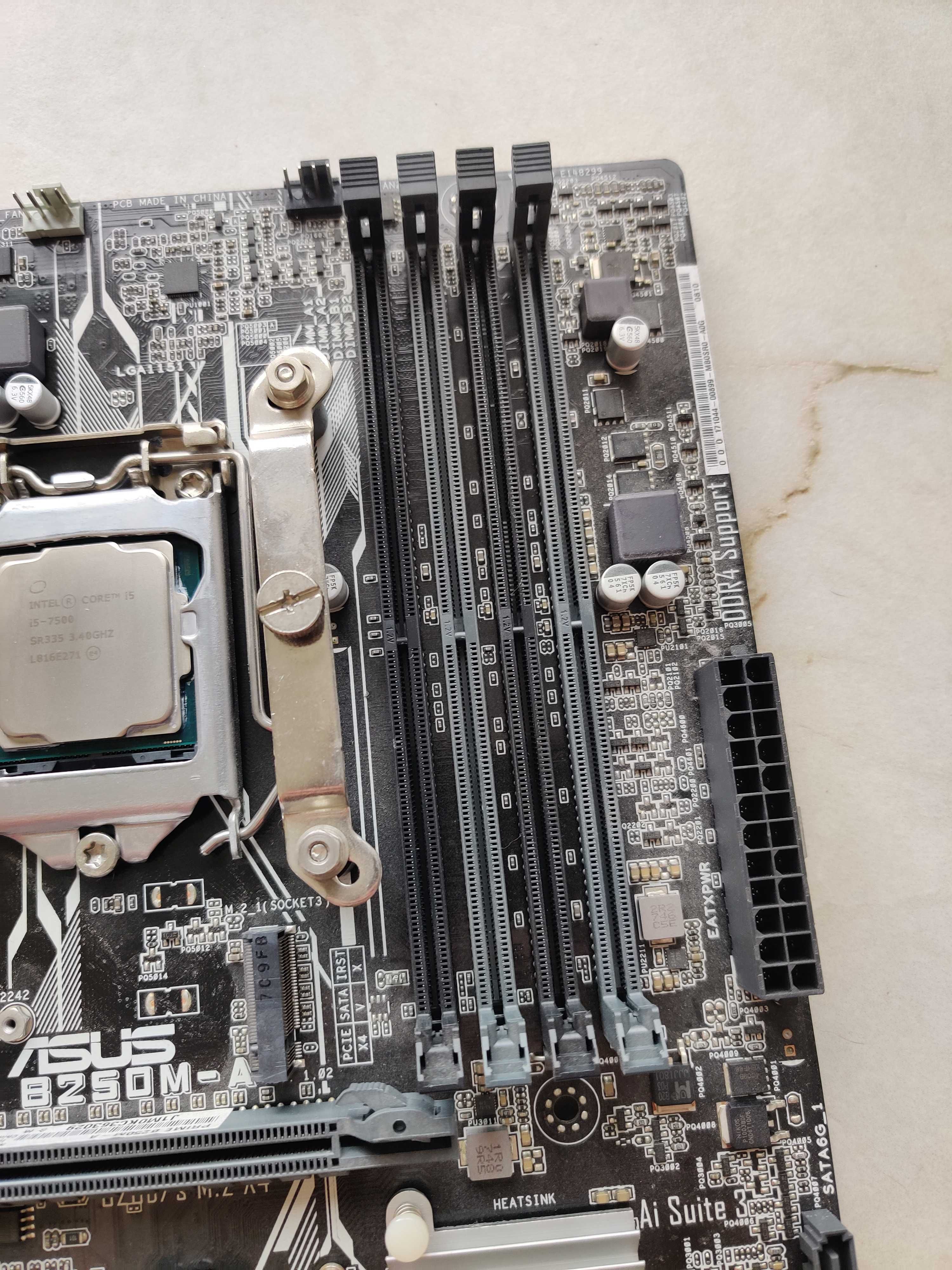 Asus Prime B250m-a, mATX, LED, 4 banki ram, 2sloty M.2, maskownica