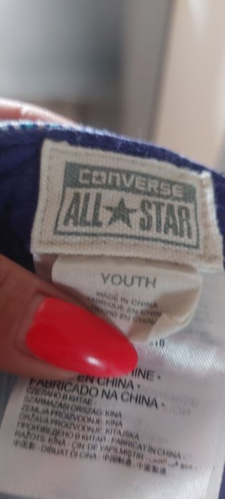 Czapka z daszkiem converse