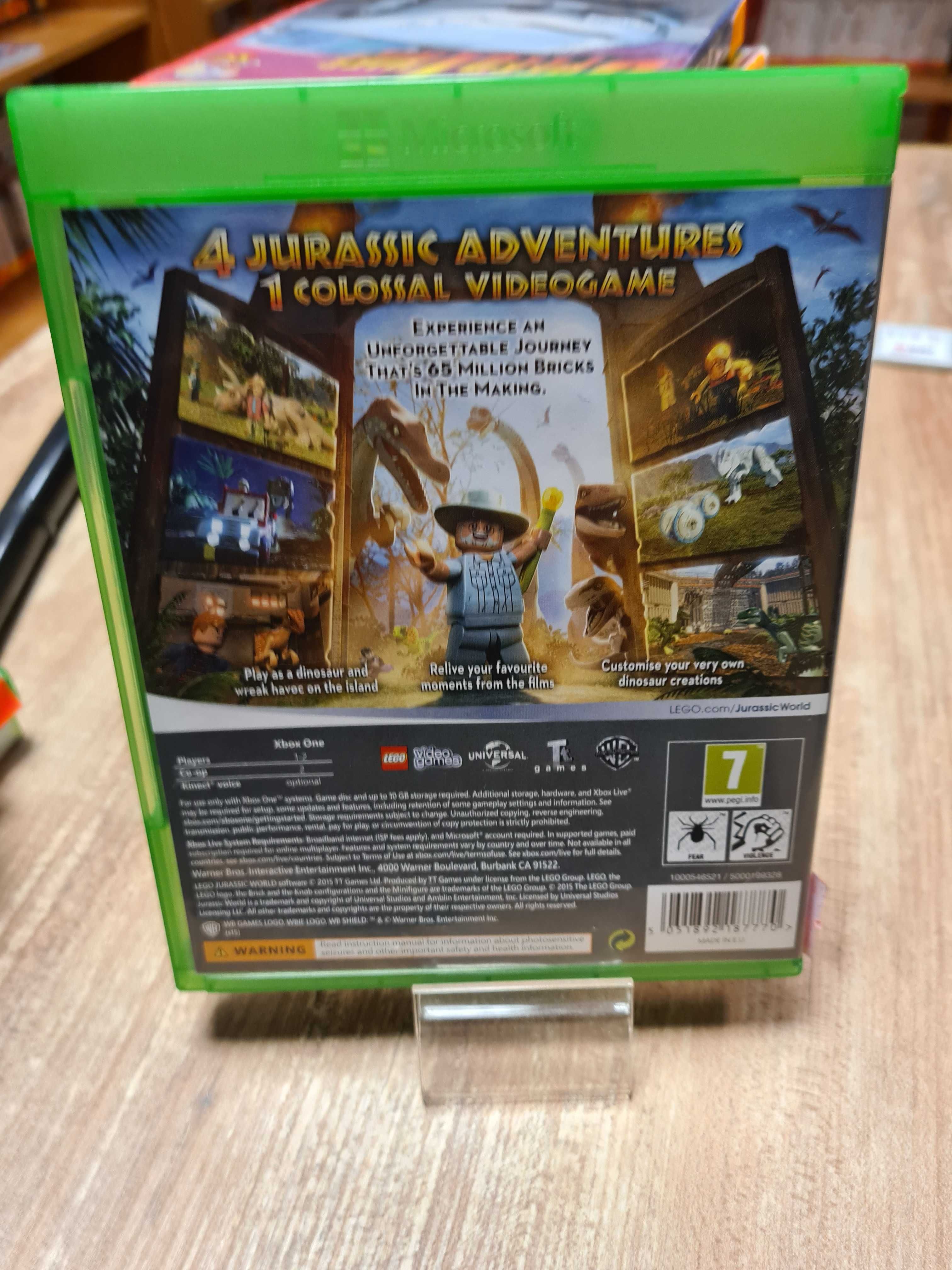 LEGO Jurassic World XBOX ONE, Sklep Wysyłka Wymiana