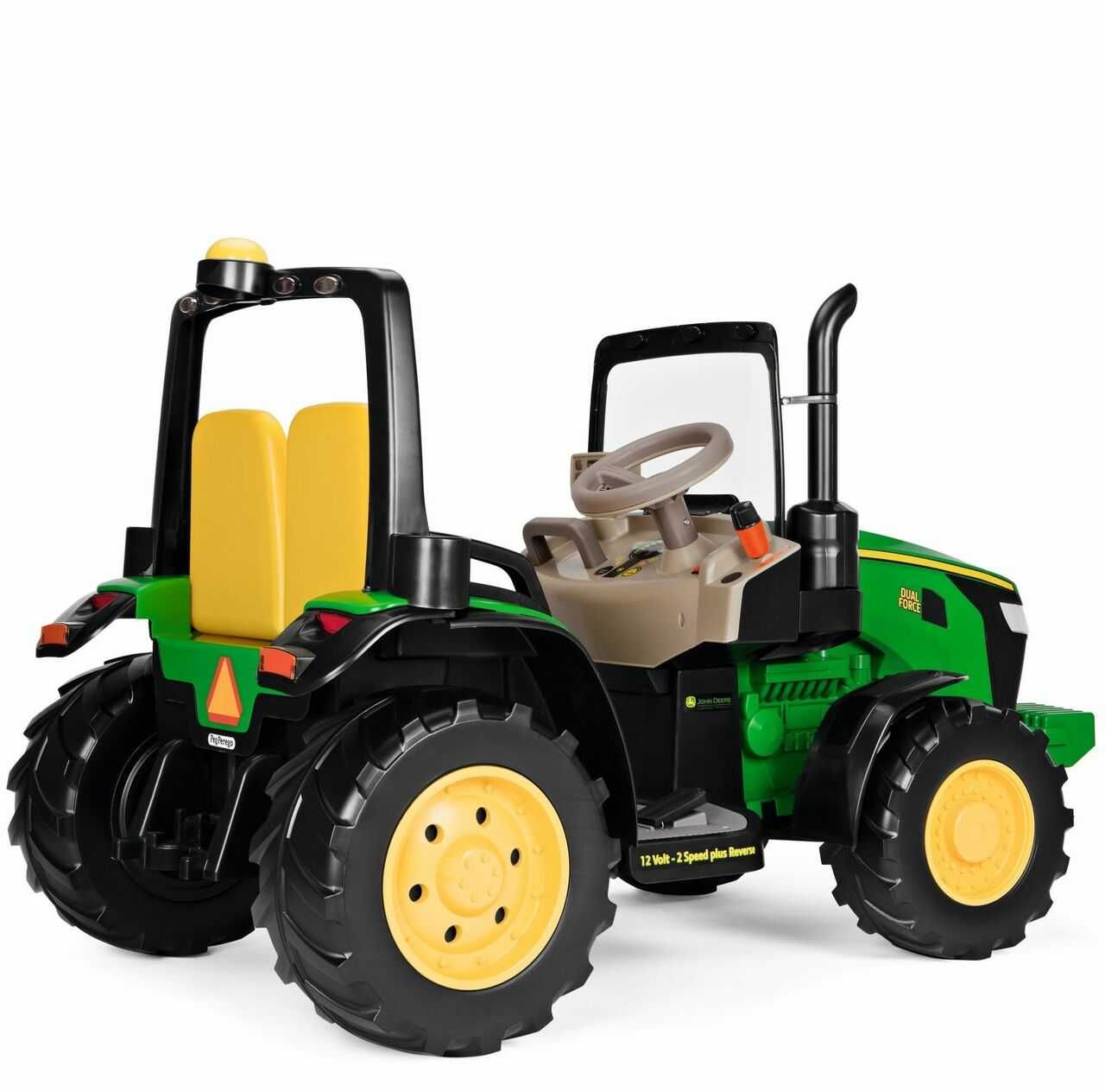 Wielki traktor na akumulator Peg Perego JOHN DEERE DUAL FORCE  2miejsc