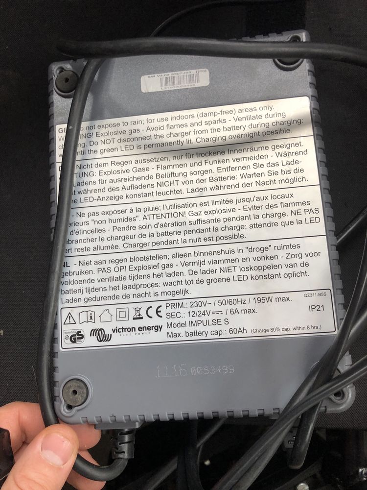 Ladowarka 24v 6a do wozka skutera inwalidzkiego