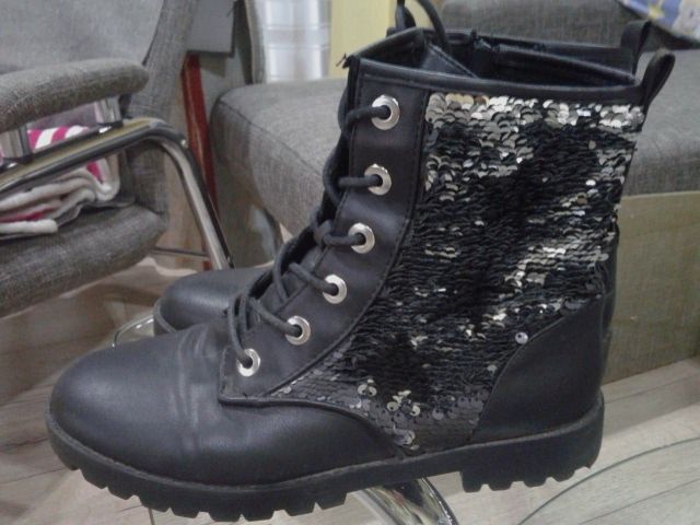 buty czarne ZARA