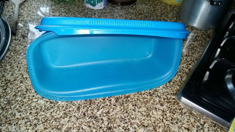 Micro massas tupperware