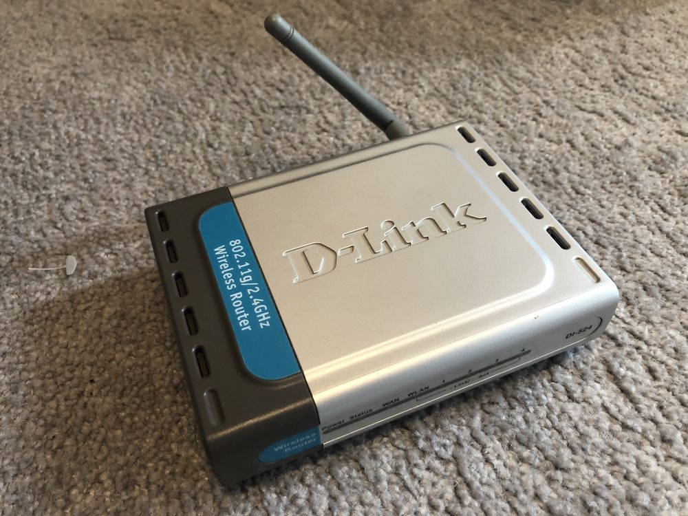 Router D-Link modem G ADSL2+ DSL-G624T