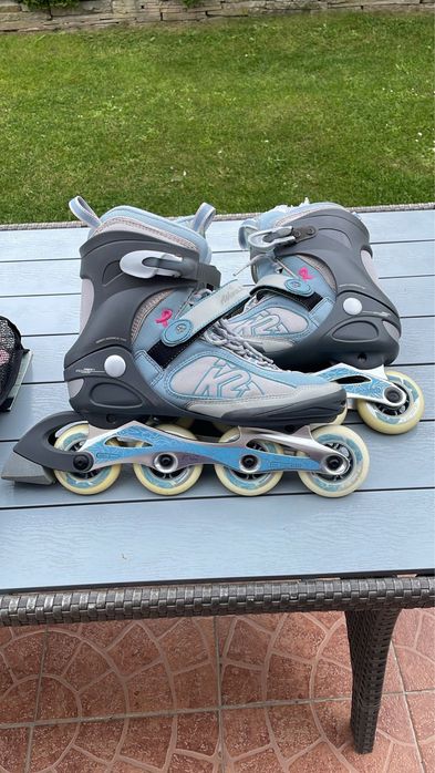 Rolki K2 Athena 2.1 ALO + ochraniacze | Rozmiar 42