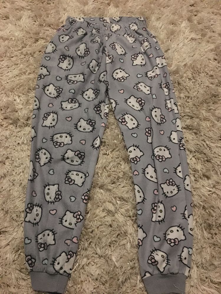 Spodnie od pizdamy polarowe hello kitty r.38/40