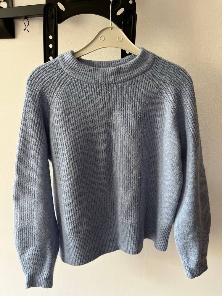 Bluza niebieska damska
