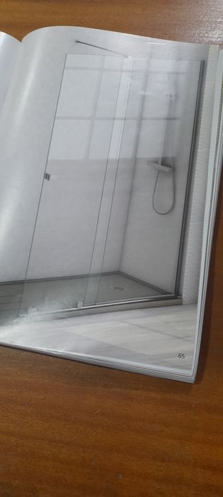 Vidro de resguardo de base de chuveiro